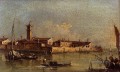 Vista de la isla de San Michele, cerca de Murano, Venecia Francesco Guardi veneciano